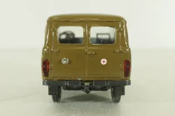 УАЗ-3962 хаки, медслужба, пластик, Агат 1:43