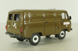 УАЗ-3962 хаки, медслужба, пластик, Агат 1:43