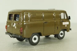 УАЗ-3962 хаки, медслужба, пластик, Агат 1:43