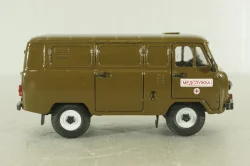 УАЗ-3962 хаки, медслужба, пластик, Агат 1:43