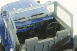 Toyota Land Cruiser BJ40 blue, EBBRO 1:43