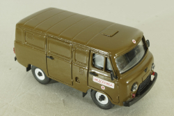 УАЗ-3962 хаки, медслужба, пластик, Агат 1:43