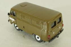 УАЗ-3962 хаки, медслужба, пластик, Агат 1:43