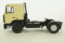 Маз-5432 тягач 1989г, желтый, 100428, АвтоИстория 1:43