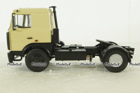 Маз-5432 тягач 1989г, желтый, 100428, АвтоИстория 1:43