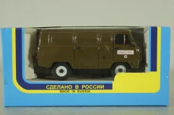 УАЗ-3962 хаки, медслужба, пластик, Агат 1:43