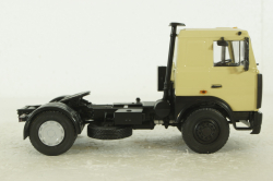 Маз-5432 тягач 1989г, желтый, 100428, АвтоИстория 1:43