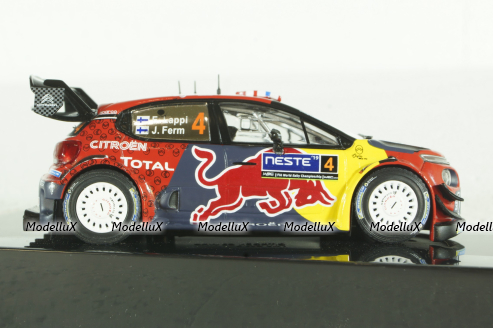 Citroen C3 WRC #4 Lappi Finland 2019, IXO RAM725 1:43