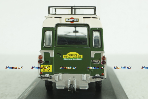Land Rover II Team Porsche Martini Safari Rally 1978 Assistance, RAC387X, IXO 1:43