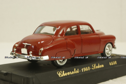 Chevrolet Sedan, 1950, red, 4508, Solido 1:43