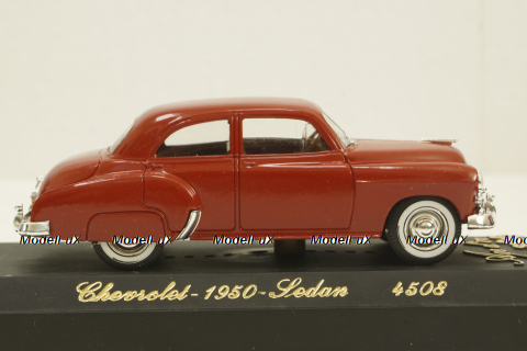 Chevrolet Sedan, 1950, red, 4508, Solido 1:43