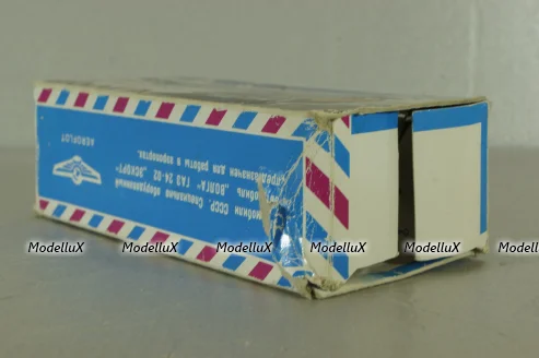 Газ-2402 Волга, Аэрофлот,  91г., Тантал/Радон 1:43