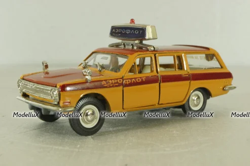 Газ-2402 Волга, Аэрофлот,  91г., Тантал/Радон 1:43
