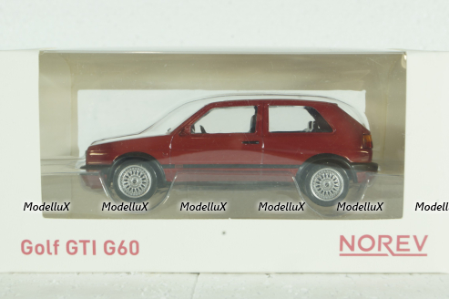 Volkswagen Golf Gti G60, 1990, red, 840062, Norev 1:43