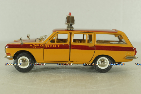 Газ-2402 Волга, Аэрофлот,  91г., Тантал/Радон 1:43