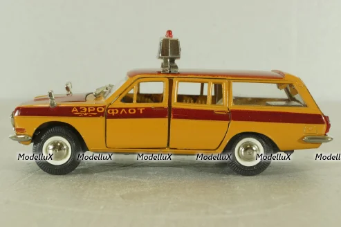 Газ-2402 Волга, Аэрофлот,  91г., Тантал/Радон 1:43