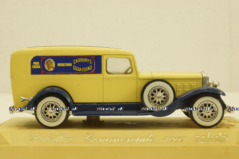 Cadillac Commerciale, yellow, 4060, Solido 1:43