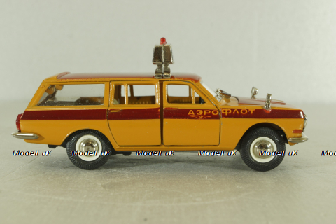 Газ-2402 Волга, Аэрофлот,  91г., Тантал/Радон 1:43