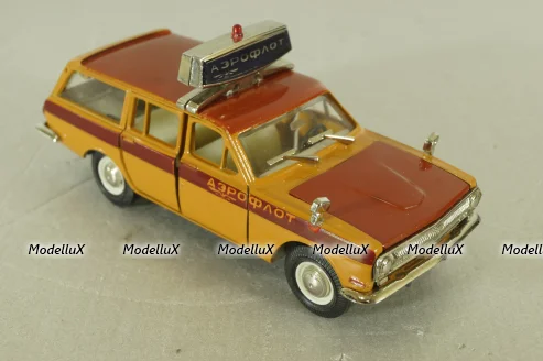 Газ-2402 Волга, Аэрофлот,  91г., Тантал/Радон 1:43