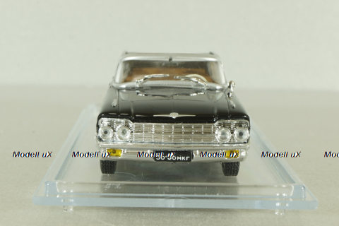 ЗИЛ-111 кабриолет с поднятыми стеклами 1958, черный, Model43 1:43