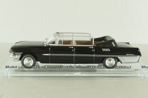 ЗИЛ-111 кабриолет с поднятыми стеклами 1958, черный, Model43 1:43