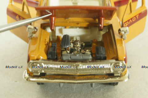 Газ-2402 Волга, Аэрофлот,  91г., Тантал/Радон 1:43