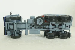 Berliet GRH 230 Cement mixer year 1976 blue / grey, Hachette 1:43
