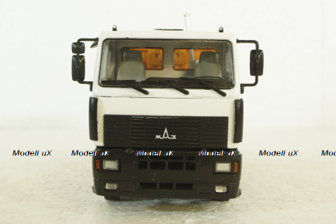 Маз-6515 самосвал бел/оранж, 101371, АвтоИстория 1:43
