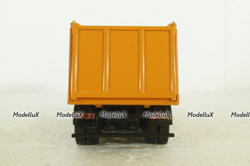 Маз-6515 самосвал бел/оранж, 101371, АвтоИстория 1:43