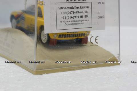 Peugeot 405 Turbo 16 #203  Rally Paris-Dakar 1990 A.VATANEN - B. BERGLUND, Norev 1:43