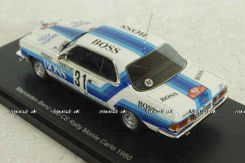 Mercedes 280 CE (C123) No.31 Boss, rally Monte Carlo 1980, 46671, NEO 1:43