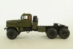 Краз-255В седельный тягач, хаки, 100886, АвтоИстория 1:43