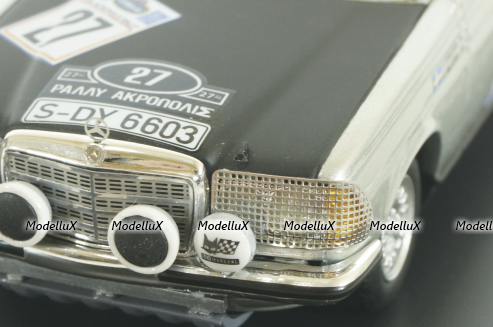 Mercedes 280 CE (C123) No.27 Carlsson Acropolis 1980, 46672, NEO 1:43