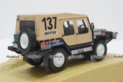 Volkswagen Iltis Paris-Dakar 1980 №137 F.Kottulinsky-G.Loffelmann, Norev 1:43