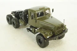 Краз-255В седельный тягач, хаки, 100886, АвтоИстория 1:43