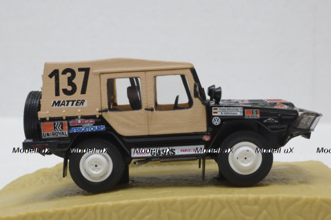 Volkswagen Iltis Paris-Dakar 1980 №137 F.Kottulinsky-G.Loffelmann, Norev 1:43