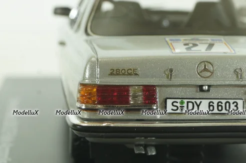Mercedes 280 CE (C123) No.27 Carlsson Acropolis 1980, 46672, NEO 1:43