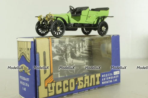 Руссо-Балт С24-30 Дубль-Фаэтон 1988, февраль 2002г., Тантал/Радон 1:43