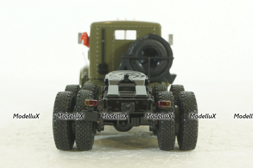 Краз-258 тягач, хакки, 101487, АвтоИстория 1:43