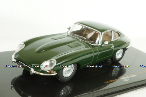 Jaguar E-Type Coupe 1963, green, CLC485N.22, IXO 1:43