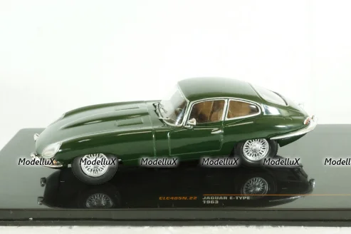 Jaguar E-Type Coupe 1963, green, CLC485N.22, IXO 1:43