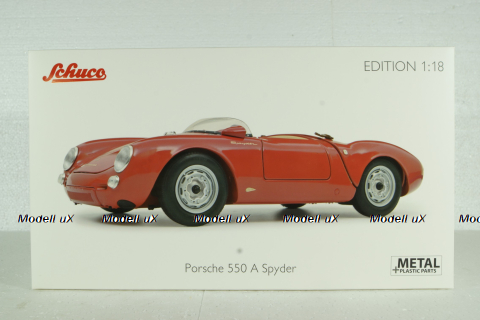 Porsche 550 A Spyder 1953-1957 red, 450032900, Schuco 1:18