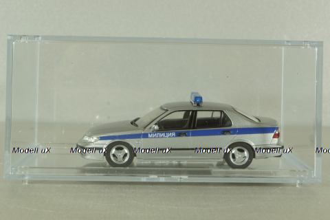 SAAB 9-5 Милиция, silver, Model43 1:43