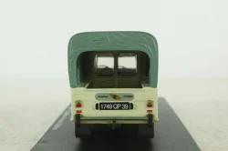 Citroen 2CV Acadiane 6 roues bachee, Hachette 1:43