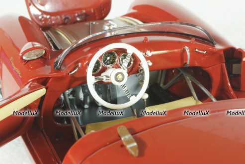 Porsche 550 A Spyder 1953-1957 red, 450032900, Schuco 1:18