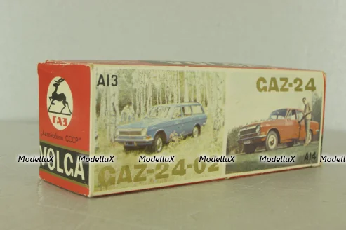 Газ-24 Волга, милиция, июнь 86г., Тантал/Радон 1:43