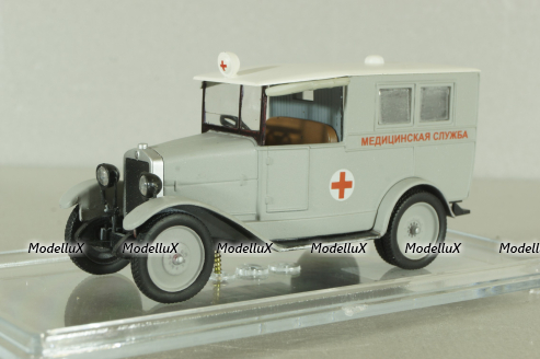 АМО-Ф-15 медицинский, серый, Model43 1:43