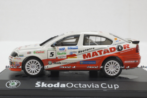 Skoda Octavia А5 Cup, #5 S.Rosina, 143XAB602TF, Abrex 1:43