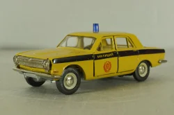 Газ-24 Волга, милиция, июнь 86г., Тантал/Радон 1:43