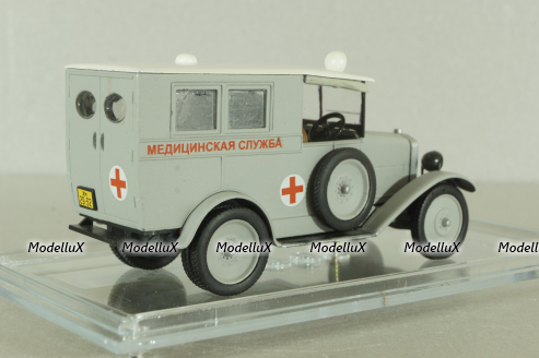 АМО-Ф-15 медицинский, серый, Model43 1:43
